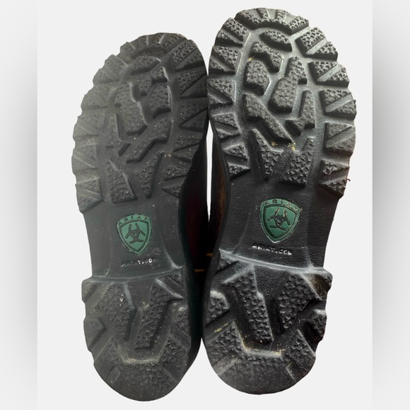 ARIAT Women’s Fatbaby Thunderbird Powder Brown/Teal/Pink Western Boots Size 8.5 - Picture 13 of 16